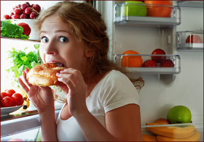 Woman in Fridge