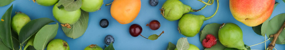 various fruits